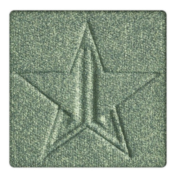 NEW! JEFFREE STAR Pressed Pigment Eye Shadow Single STAR CREEK Metallic Green - Picture 3 of 6